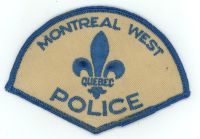 CANADA,QUEBEC,MONTREAL WEST POLICE 1